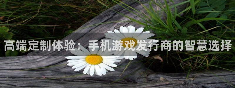 im电竞官网主管联3.7.9.9.7 主管：高端定制体验：手机游戏发行商的智慧选择