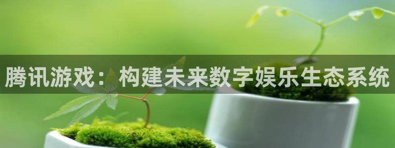 im电竞官网注册方法是什么：腾讯游戏：构建未来数字娱乐生态系统