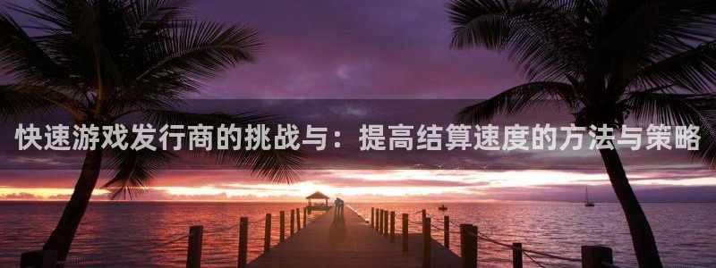 im电竞子年度最佳图书：快速游戏发行商的挑战与：提高结算速度的方法与策略